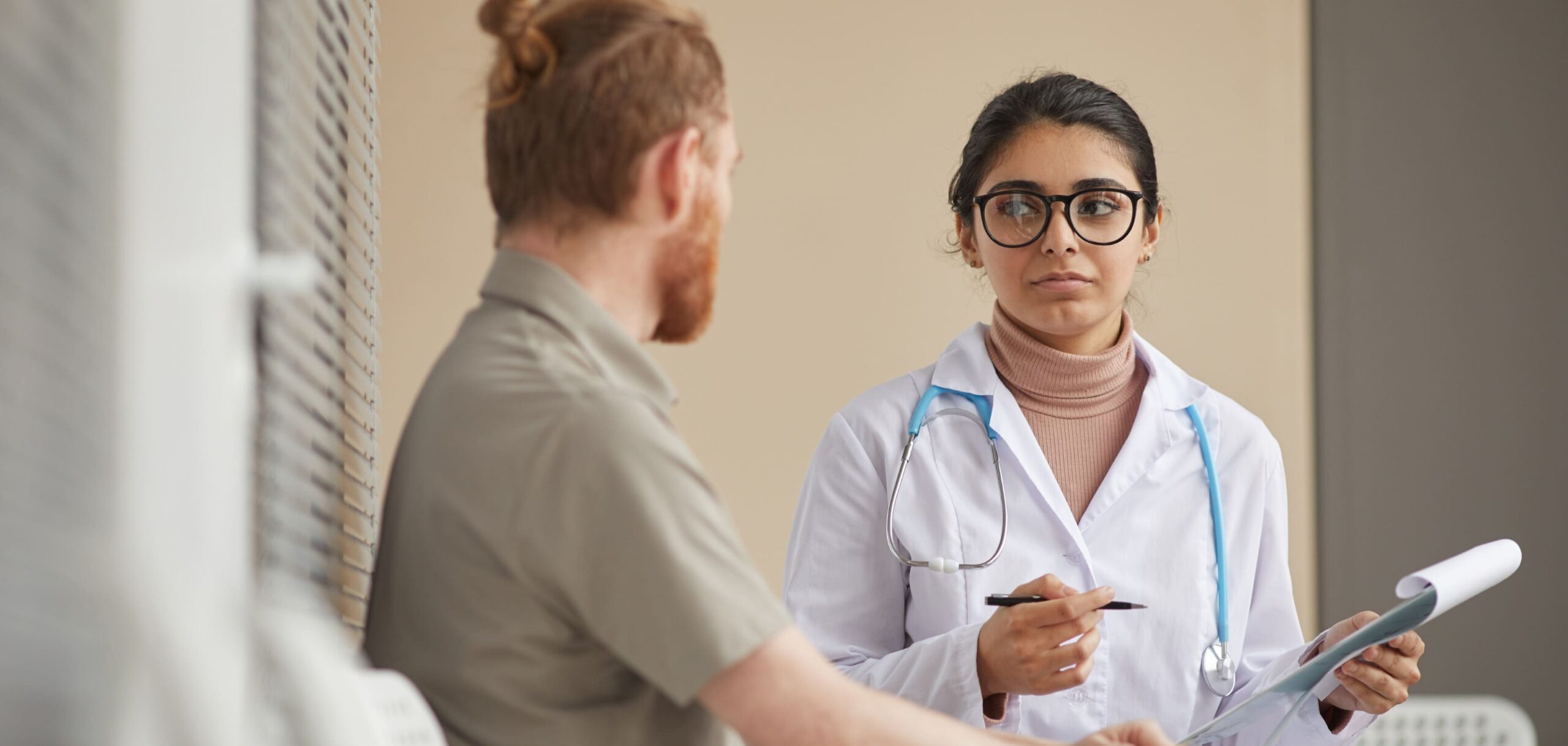 A professional offers support and guidance during Adderall detox in Pompano Beach, FL.