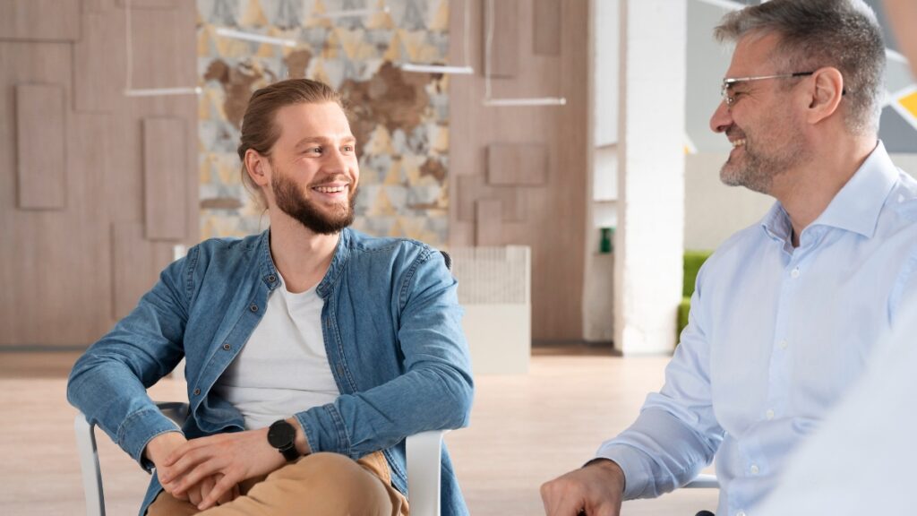 a man finds healing and lasting recovery through medical detox 