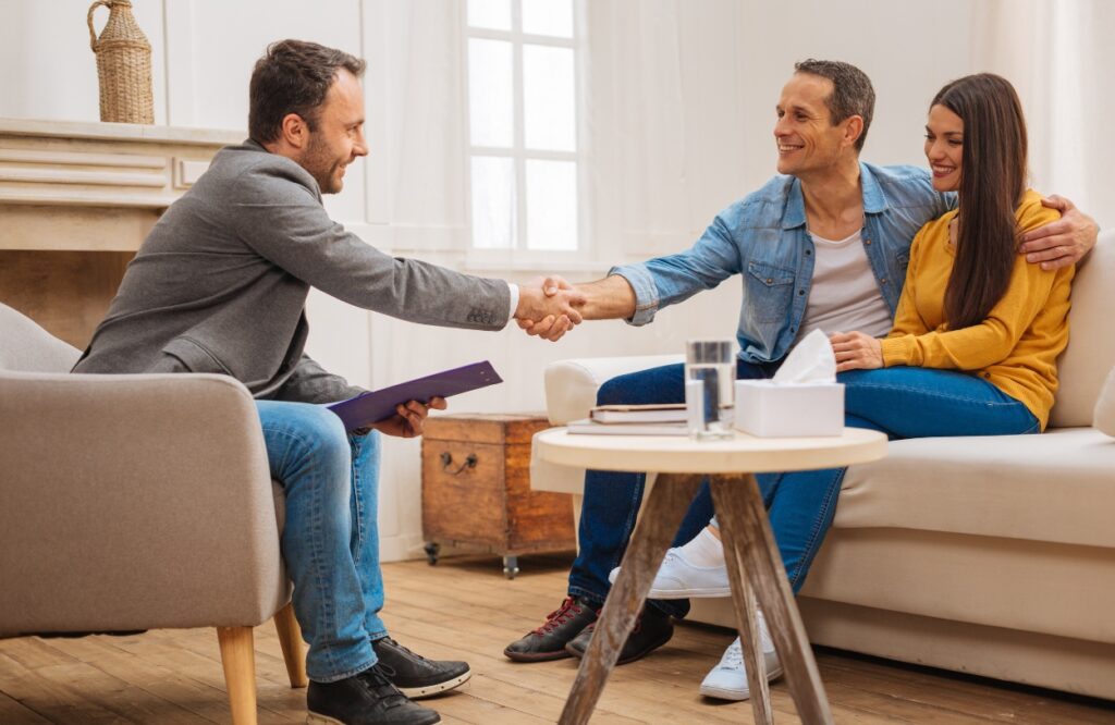 A man finds relief through personalized care and family therapy through our major depressive disorder treatment in Pompano Beach, FL.